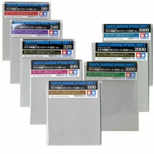 Tamiya Sanding Sponge Sheet Paper Finishing Material Plastic Model Craft Tools