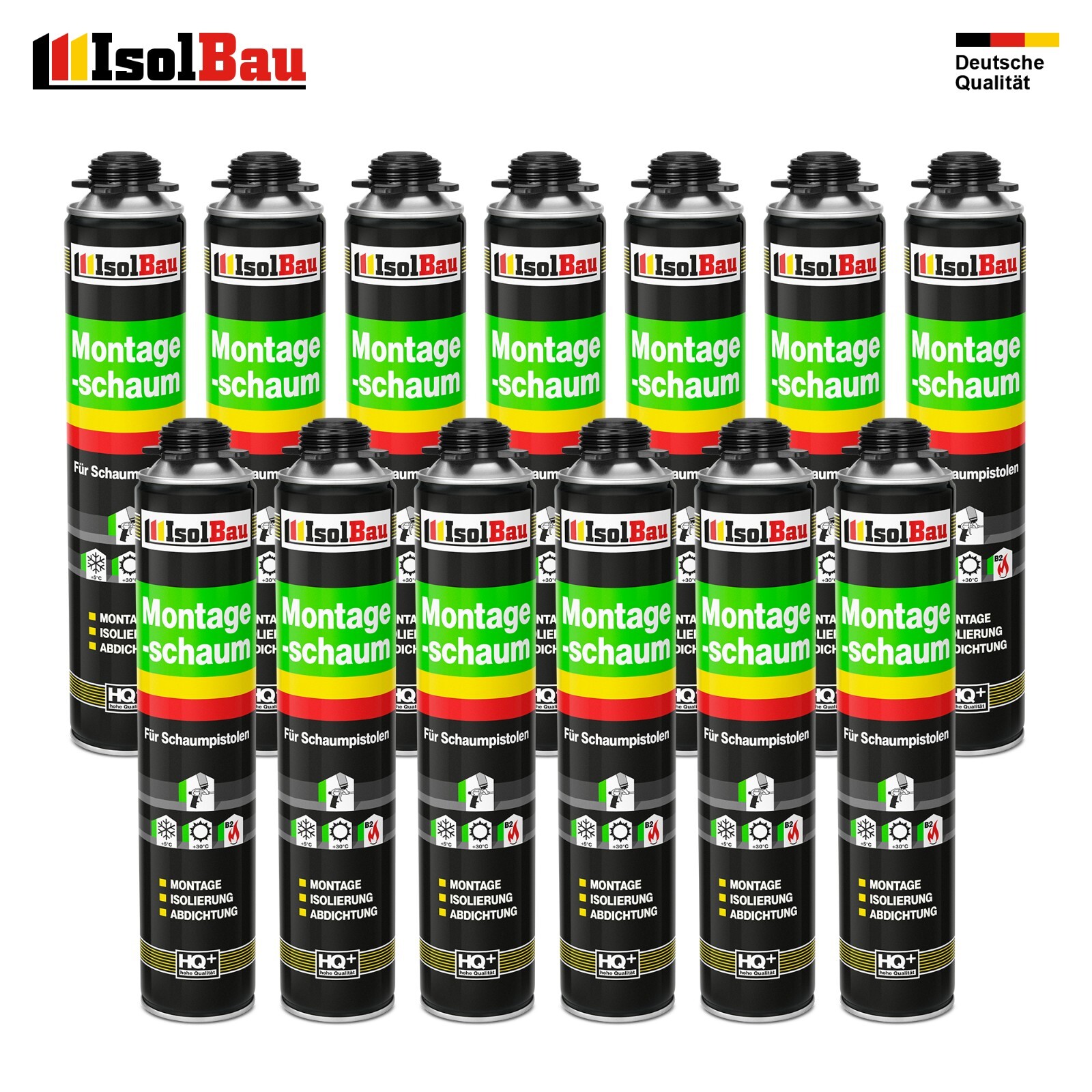 Soudafoam B2 Montageschaum-Set Mit Pistole & Reiniger – 5 Dosen, Ideal Zum Dämmen & Fixieren