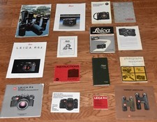 LOT OF 15 VTG LEICA PUBLICATIONS includes  LEICA THE FIRST FIFTY YEARS  