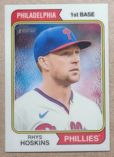 2023 Topps Heritage Chrome Rhys Hoskins #409 (485/999)