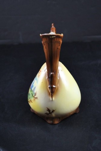 Vintage Hand Painted Porcelain Pitcher Stamped Made In Czechoslovakia 'A' Mark - Picture 6 of 12