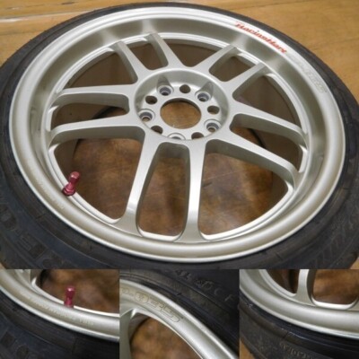 17inch JDM Racing Heart CP-035 Wheels 114.3x5H Set4 | Aluminum