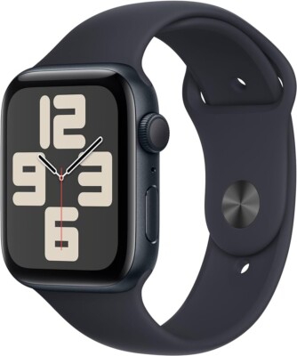 Apple Watch SE 2.Gen 2024 40mm Alu Mitternacht Sportarmband S/M OVP