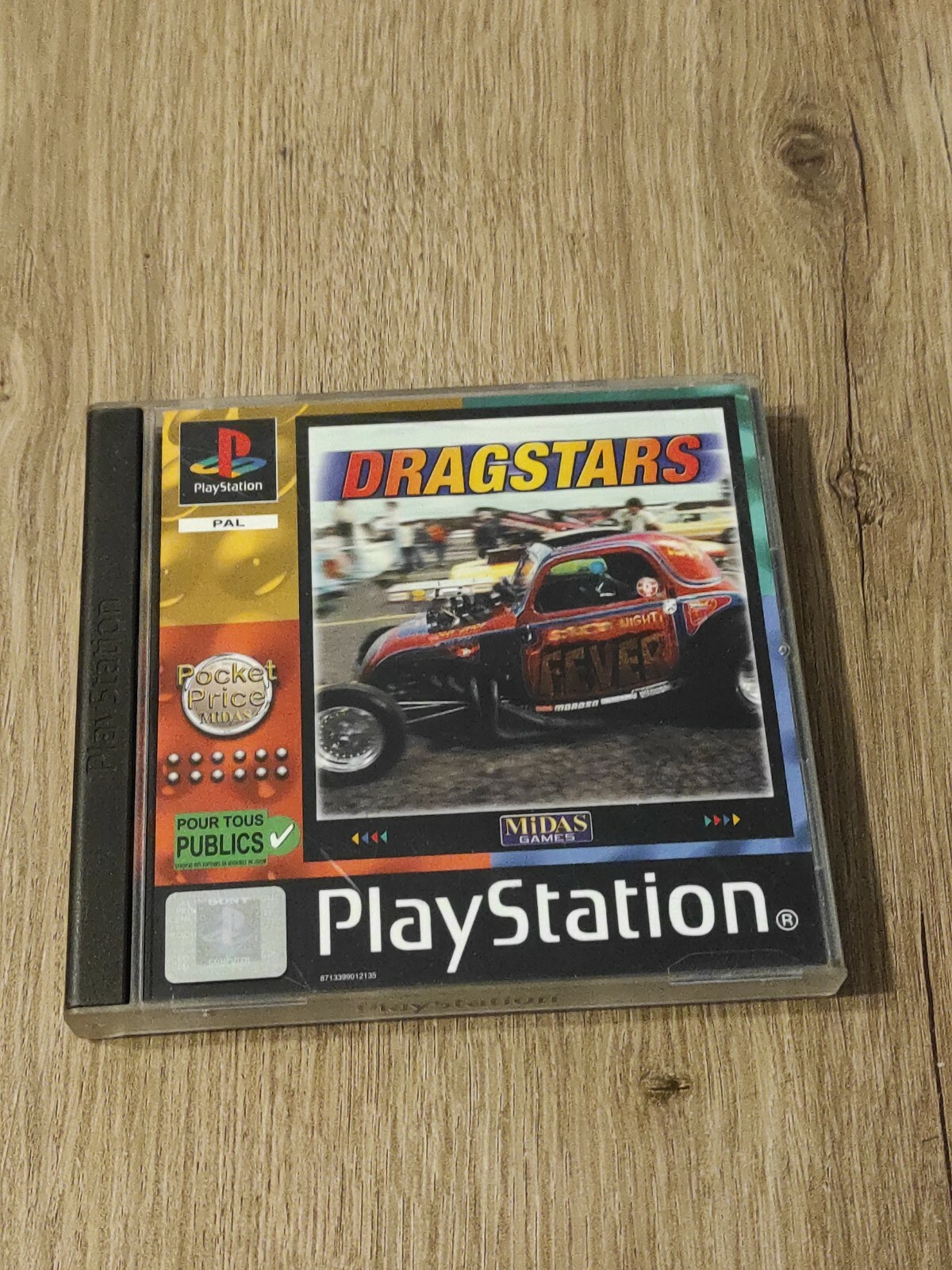 Jeu vidéo playstation 1 ps1 DRAGSTARS