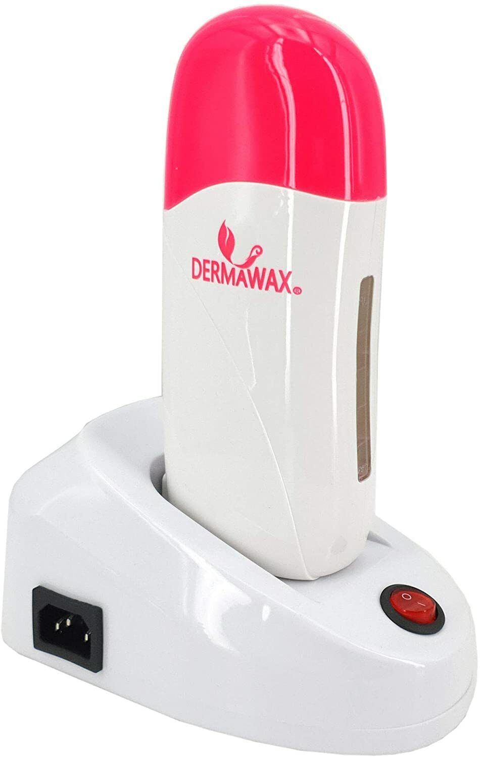 Dermawax Universal Roll-on Wachserwärmer Warmwachs für 100 ml Wachspatronen Rosa