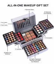 UNIFULL 132 Color All- In- One Makeup For Women Full Kit,Professional Makeup Kit
