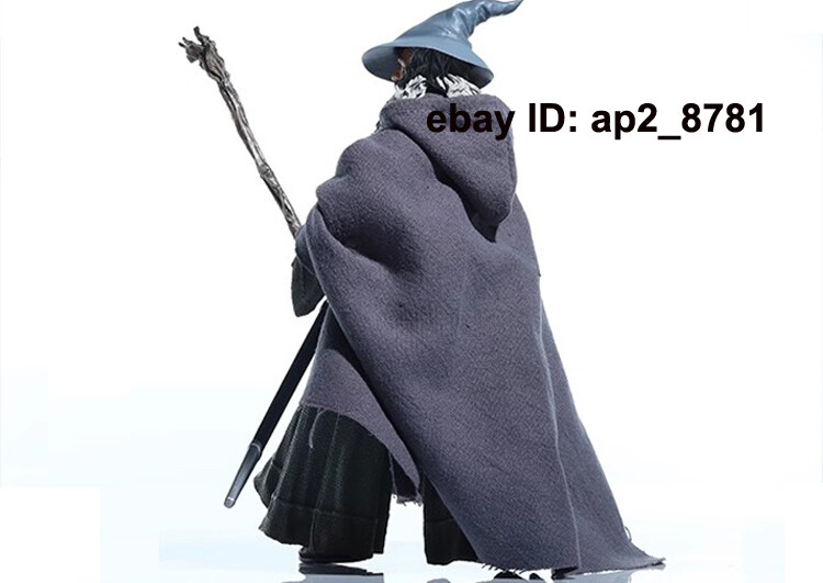 1/12 1/10 Hooded Cloak Cape For Wizard Gandalf 6'' 7'' Action