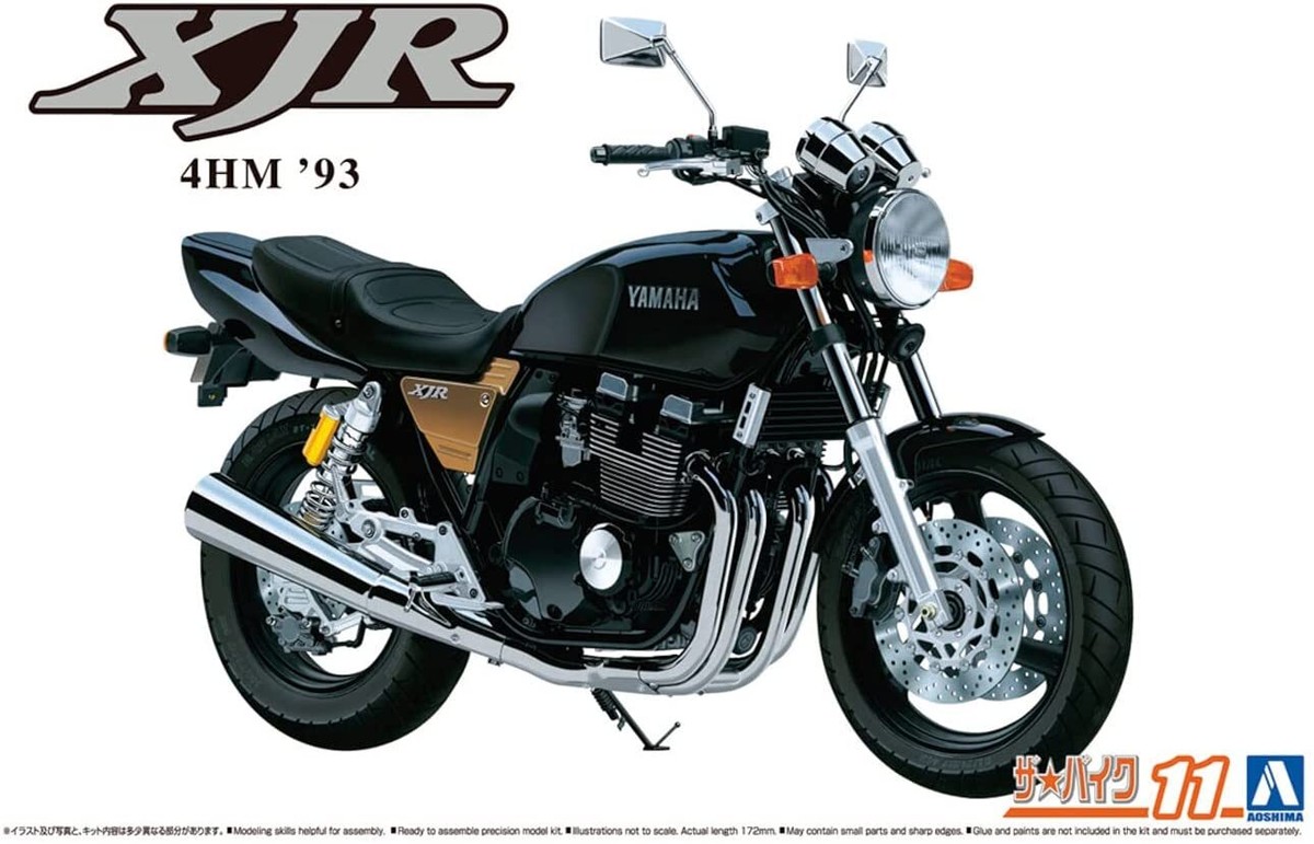 Aoshima 1/12 modek kit Yamaha 4HM XJR400 1993 from Japan 10031 | eBay