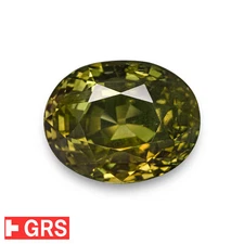 GRS Certified MADAGASCAR Alexandrite 11.93 Ct. Natural Untreated EYE-CLEAN Rare