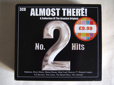 ALMOST THERE! / COLLECTION OF THE GREATEST ORIGINAL No. 2 HITS / 3 CD BOX SET