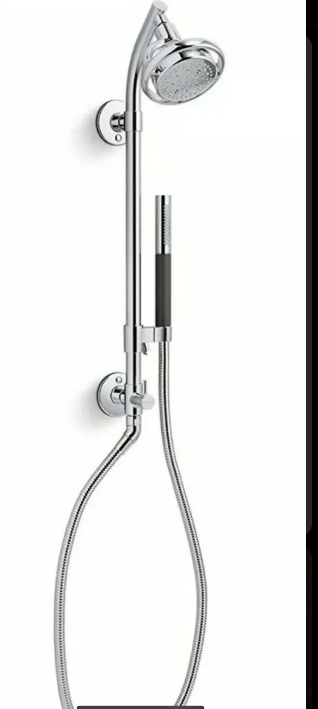 Kohler K-45906-BL Douche HydroRail - Noir Mat - POUR PIÈCES SEULEMENT