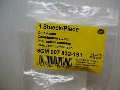 Hella switch 6gm007832-191