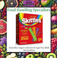 Skittles SUGAR FREE Drink Mix (4 Mix Flavours) - 30 Servings
