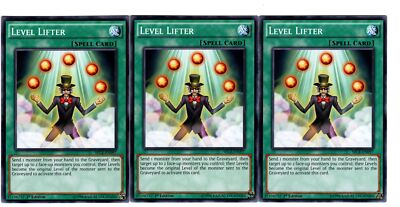 Yugioh- 3X Level Lifter - Common - 1st Edition - SECE-EN097 - Near Mint