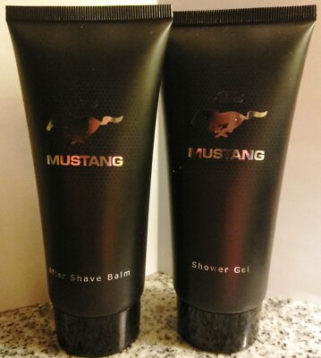 Ford Mustang After Shave Balm  and Shower Gel NEW without box