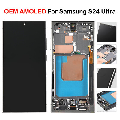 OEM OLED For Samsung Galaxy S24 Ultra 5G S928U/W LCD Display Screen Replacement