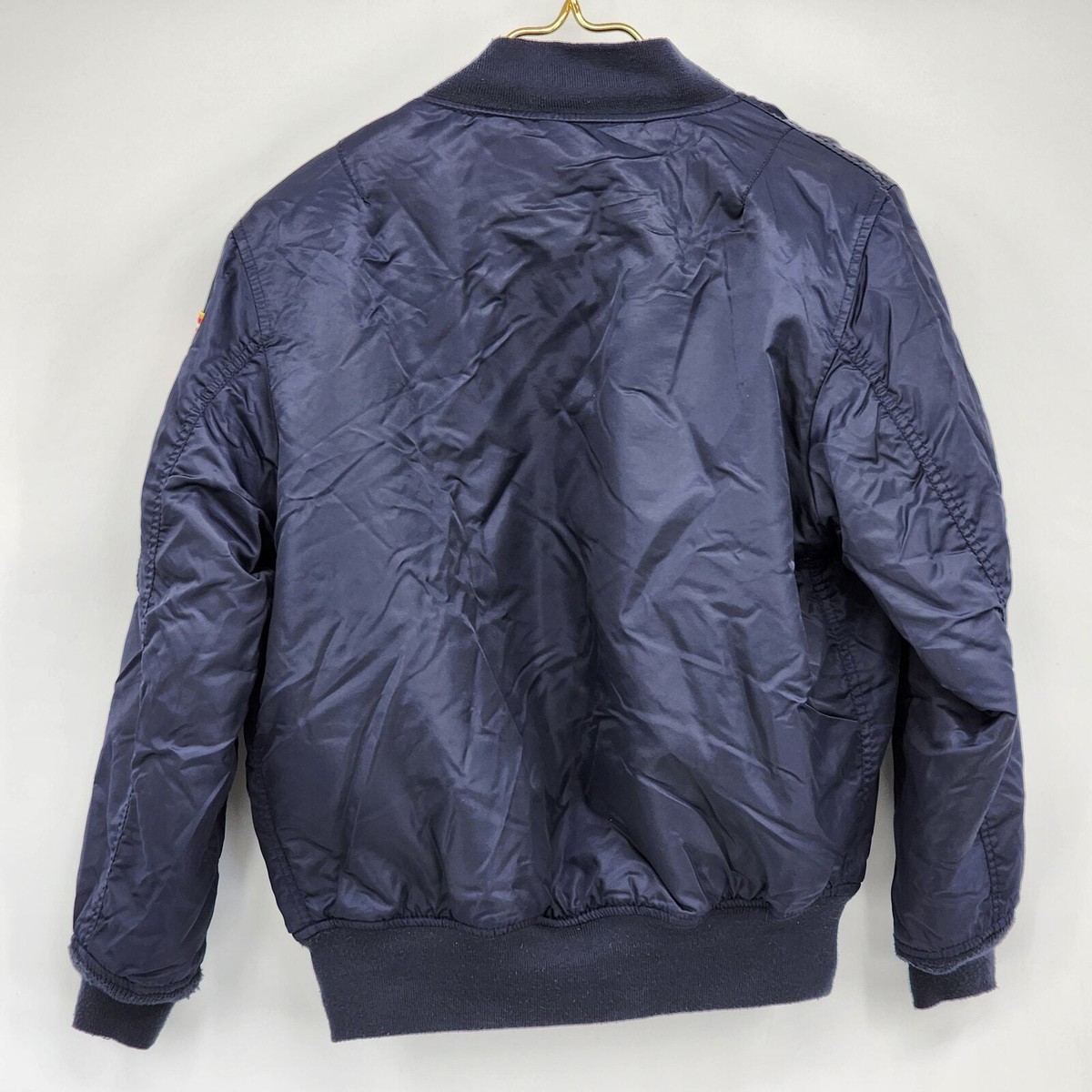 ALPHA INDUSTRIES NASA MA-1ジャケット M Amazon.com: Alpha Industries Boys' Nasa MA-1 Flight Jacket