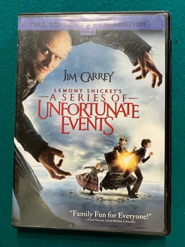 Lemony Snickets A Series of Unfortunate Events (DVD, 2005, Widescreen...