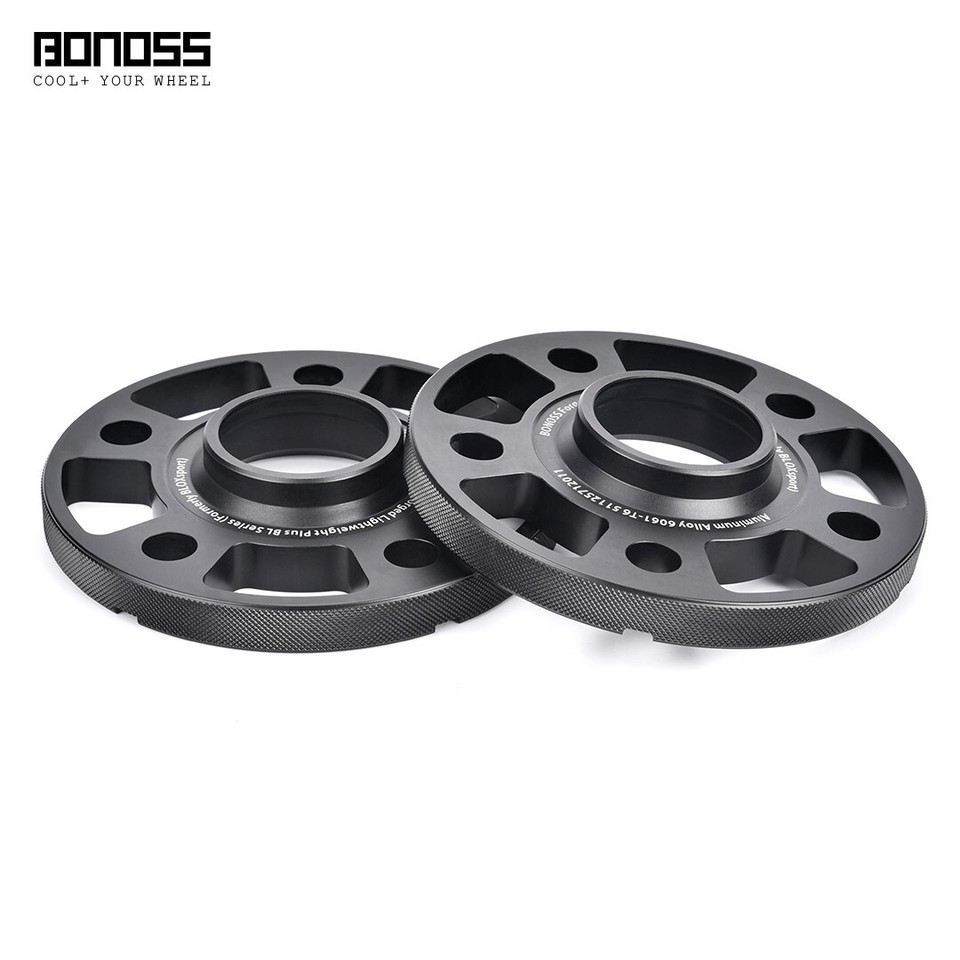 BLOXSPORT Wheel Spacers For Mercedes-Benz C63S W205 (2018+) - 4pc Set (2x12mm Front, 2x15mm Rear) 5x112 66.5CB
