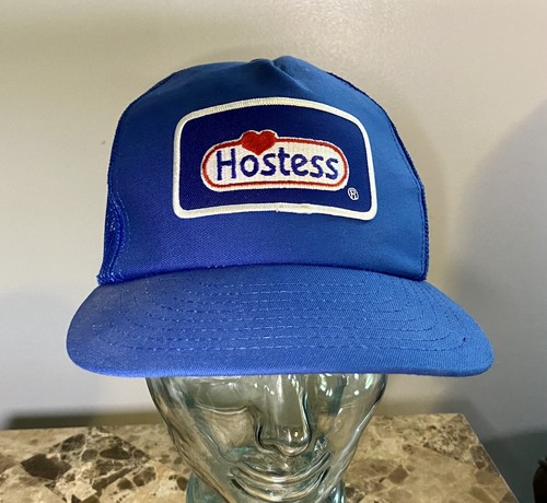 Vintage Hostess Snack Cake Sweets Employee Uniform Hat Cap