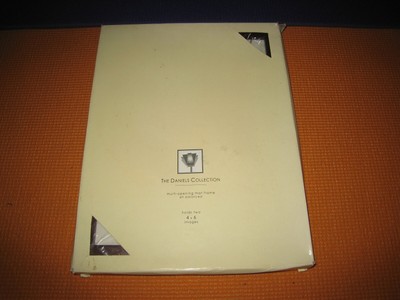THE DANIELS COLLECTION MULTI-OPENING MAT FRAME HOLDS 2 4X6 IMAGES - NEW