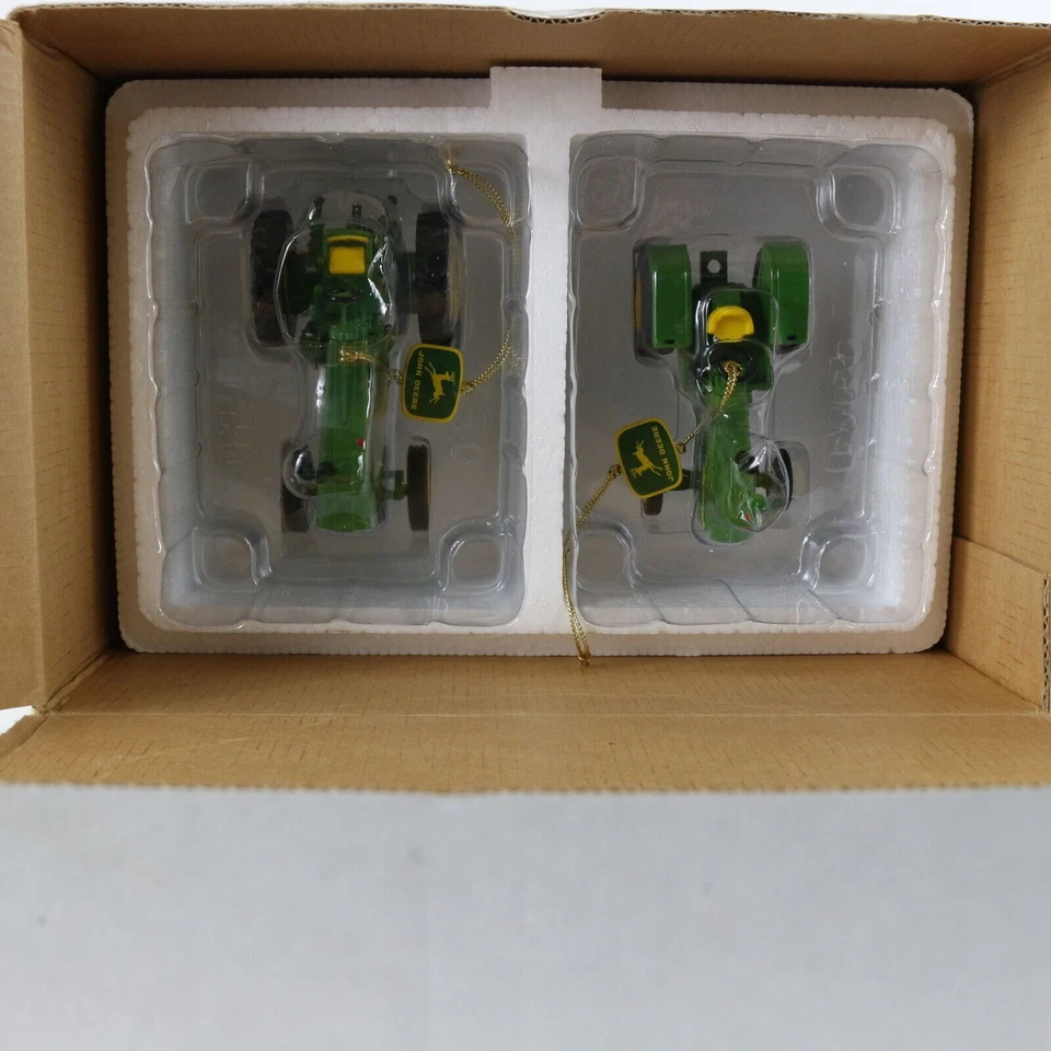 John Deere Model 720 & Model 5020 Tractor Ornaments Danbury Mint - Image 2 of 4