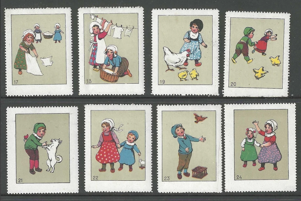 Germany, Children Set of 24 Early Poster Stamps/Cinderella Labels - Image 2 of 2