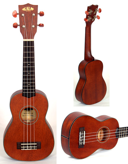 Гавайская гитара для сопрано серии Kala KA-S из красного дерева 15690₽
