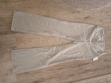 womens sz L Old Navy khaki tan Power Chill active yoga pants pull on stretch nwt