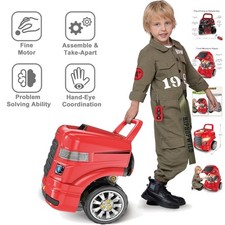 Deluxe Truck Engine Mechanics Set - Perfect Birthday Gift for Boys 4-8
