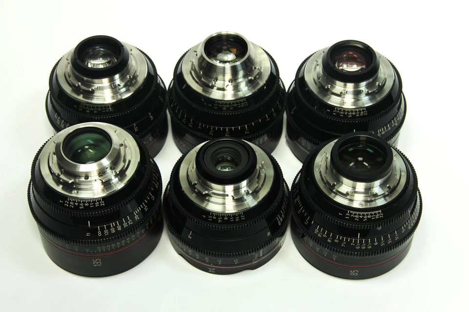 Canon CN-E 14mm/ 24mm/ 35mm/ 50mm/ 85mm/ 135mm mount change Canon EF to Arri PL - Image 2 of 4