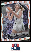 2025 Panini Prizm WNBA Karlie Samuelson WNBA Logo Prizms #102 Minnesota Lynx
