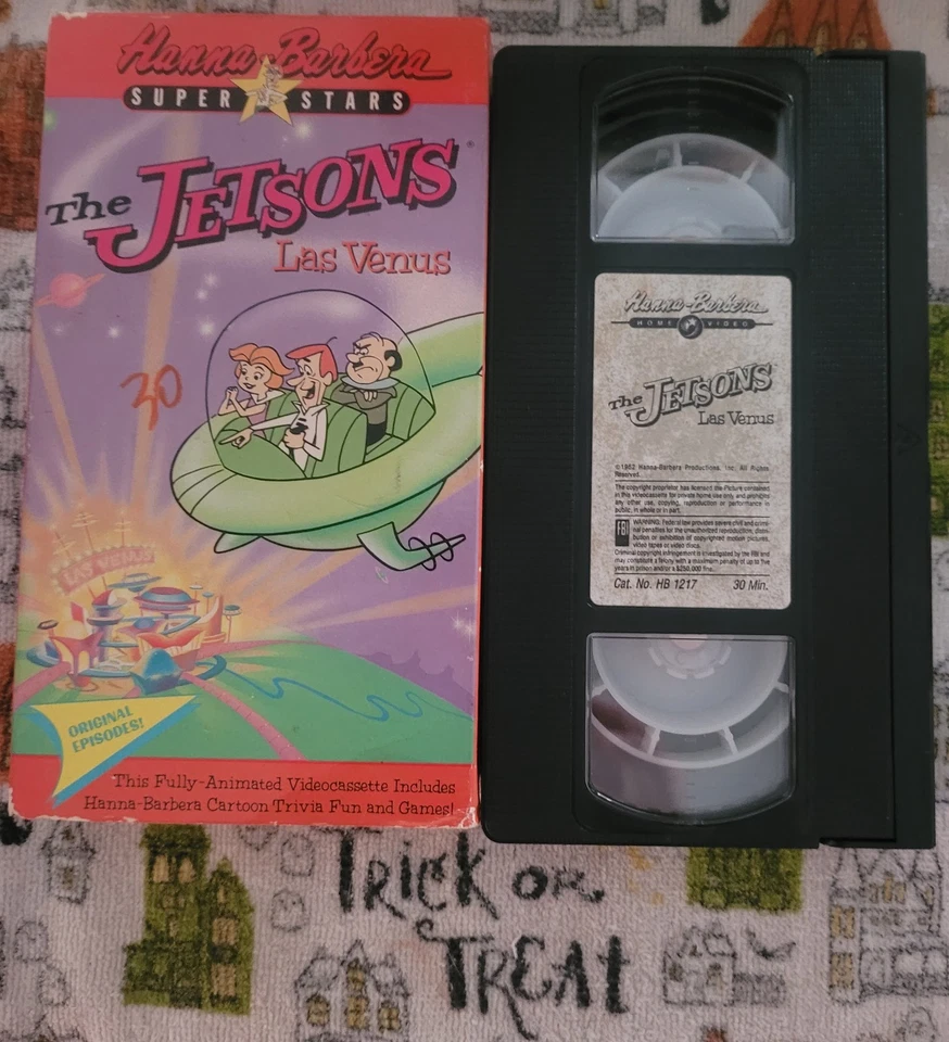 1990 Hanna-Barbera: 2x The Jetson's VHS: Las Venus & Microchip Chump - Image 2 of 4