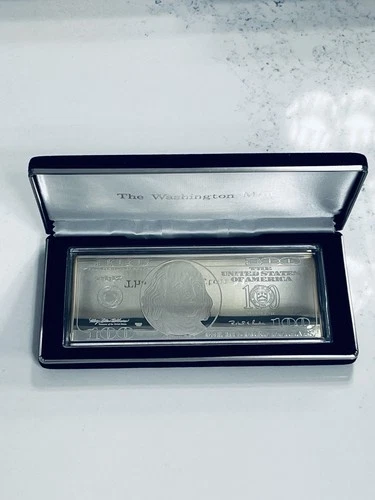 4 Troy oz 1997 Silver $100 Franklin Proof
