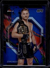 2024 Topps Finest UFC Blue Refractor #7 Stipe Miocic /200