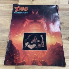 Dio 1984 the Last in Line World Tour Concert Program Book