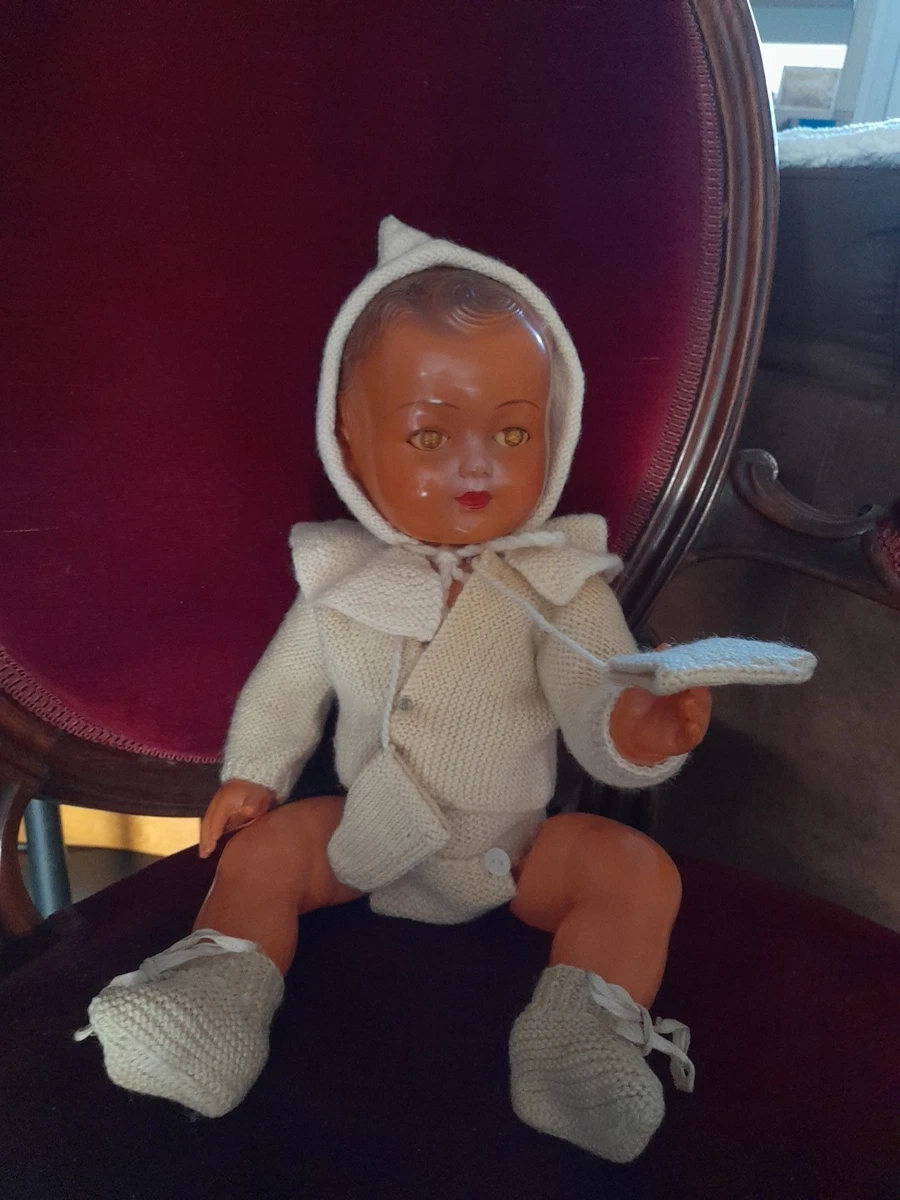 Baigneur Ancien En Celluloïd – Poupée Vintage – Occasion