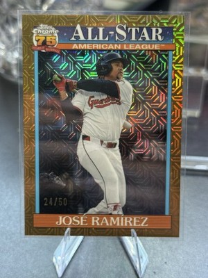 Jose Ramirez All Star Gold Mojo /50 2026 Topps Series 2