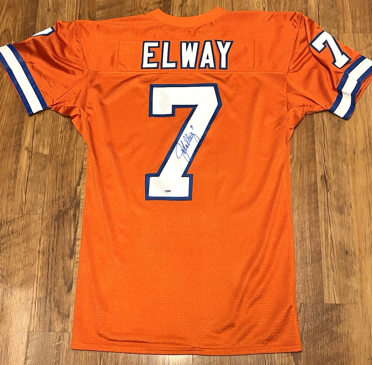 John Elway Signed Autographed Denver Broncos Football Jersey - PSA/Dna