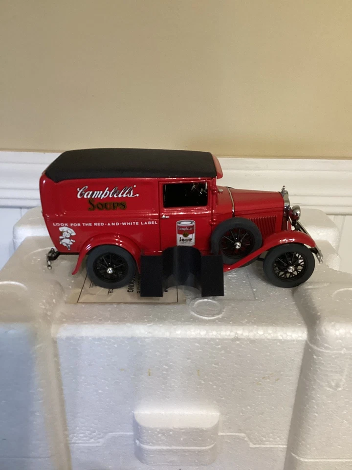 Vintage Franklin Mint 1/25 Scale 1931 Ford Model A Campbell's Soup Truck - Image 3 of 4