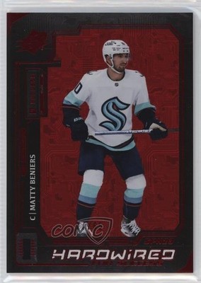 2023-24 SPx Hardwired for Success Red /65 Matty Beniers #HW-MB f6d