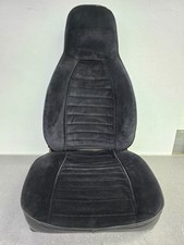 Used Original Recaro Porsche 911 912e Black Velour Passenger Bucket Seat Halves Used Original Recaro Porsche 911 912e Black Velour Passenger Bucket Seat Halves
