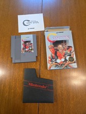 Contra Nintendo NES 1988 CIB Tested Works