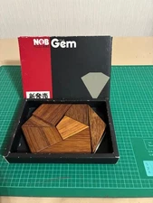 NOB Gem Wooden Puzzle Collectible IQ Brain Teaser New ff6