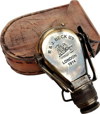 Antique Brass Monocular Binocular Telescope Vintage Nautical Spyglass Scope.....