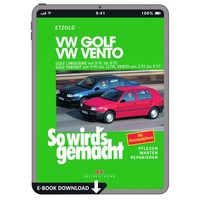 VW Golf 3 Limousine Typ 1H 1991-1997 So Wird's Gemacht Werkstatthandbuch Ebook