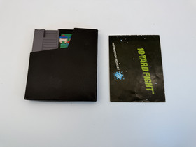 Vintage 1985 10 Yard Fight NES Nintendo Original Game with Manual