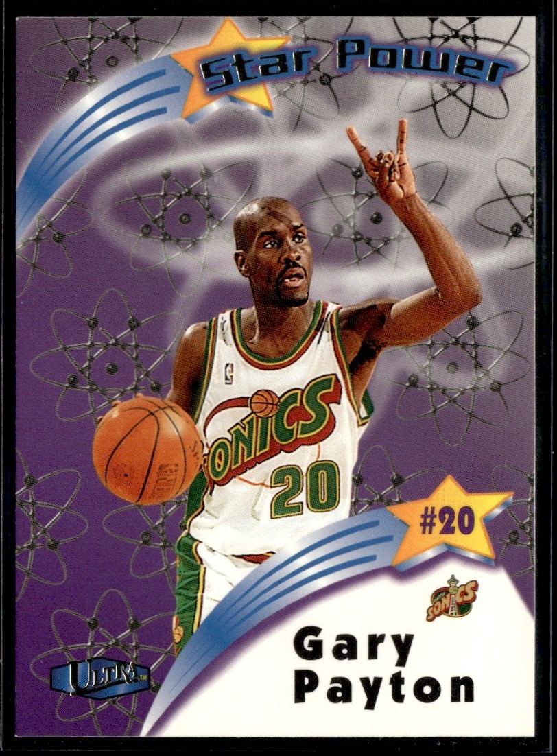 1997-98 Fleer Ultra Star Power Gary Payton Seattle SuperSonics #12 SP