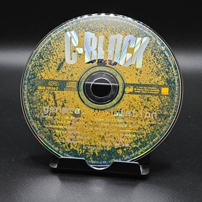 C-Block General Population CD Album 1997 Euro-Rap Hip Hop So Strung Out WEA