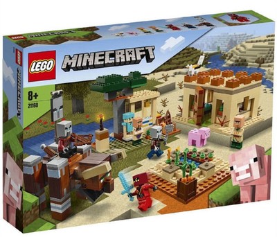 LEGO  Minecraft  Set 21160 Der Illager - Überfall - OVP